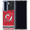 NHL New Jersey Devils Home Jersey Galaxy Z Fold6 Clear Case