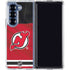 NHL New Jersey Devils Home Jersey Galaxy Z Fold6 Clear Case