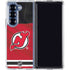 NHL New Jersey Devils Home Jersey Galaxy Z Fold7 Clear Case