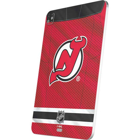 NHL New Jersey Devils Home Jersey iPad Pro 13in M4 (2024) Skin