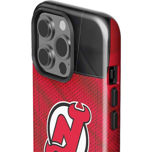 NHL New Jersey Devils Home Jersey iPhone 15 Pro Impact Case