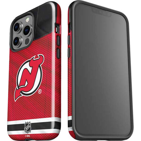 NHL New Jersey Devils Home Jersey iPhone 15 Pro Impact Case