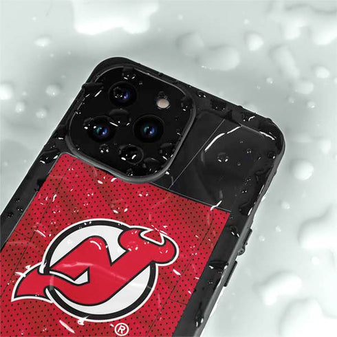 NHL New Jersey Devils Home Jersey iPhone 15 Pro Waterproof Case