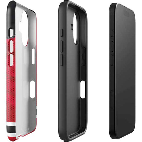 NHL New Jersey Devils Home Jersey iPhone 16 Plus Impact Case