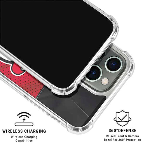 NHL New Jersey Devils Home Jersey iPhone 16 Pro Clear Case
