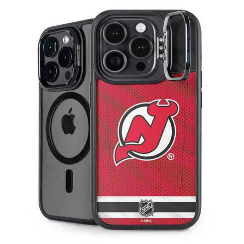 NHL New Jersey Devils Home Jersey iPhone 16 Pro Kickstand Case