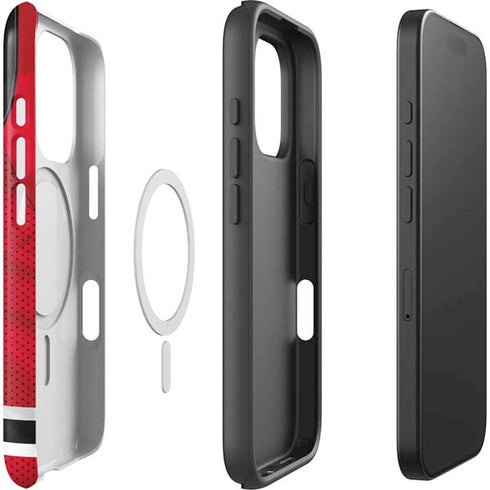 NHL New Jersey Devils Home Jersey iPhone 16 Pro Magsafe Impact Case