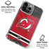 NHL New Jersey Devils Home Jersey iPhone 16 Pro Max Clear Case