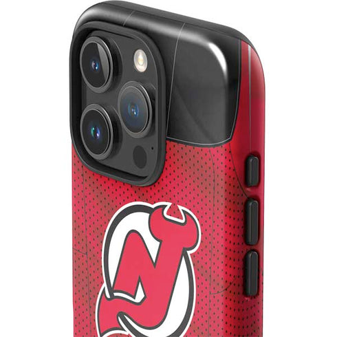 NHL New Jersey Devils Home Jersey iPhone 16 Pro Max Impact Case