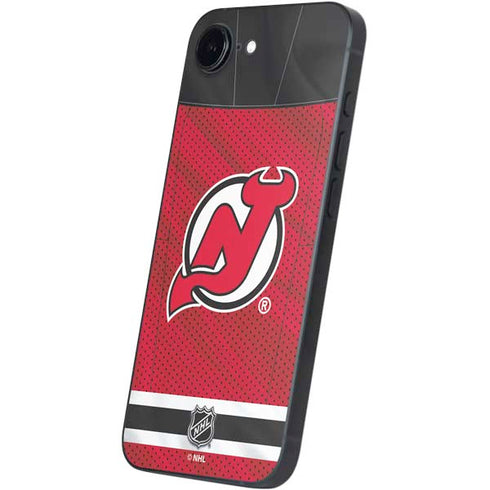 NHL New Jersey Devils Home Jersey iPhone 16e Skin
