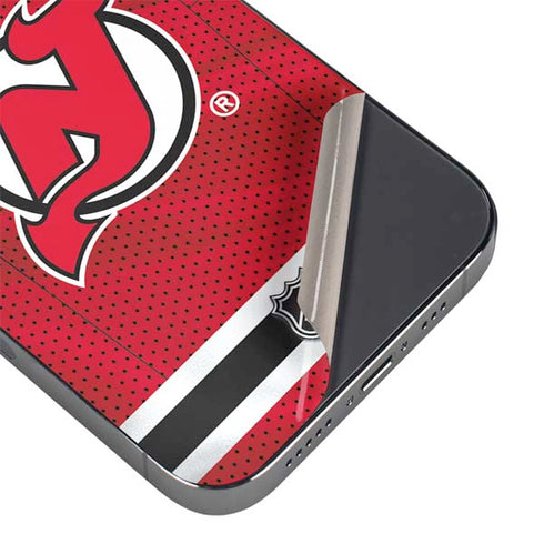 NHL New Jersey Devils Home Jersey iPhone 16e Skin