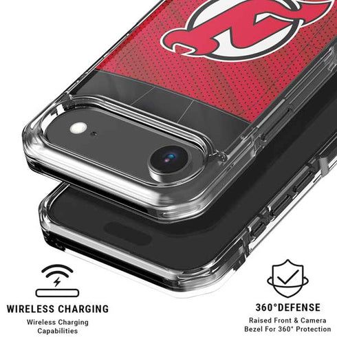 NHL New Jersey Devils Home Jersey iPhone 17 Air Clear Case