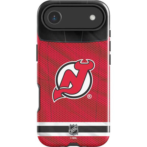 NHL New Jersey Devils Home Jersey iPhone 17 Air Impact Case