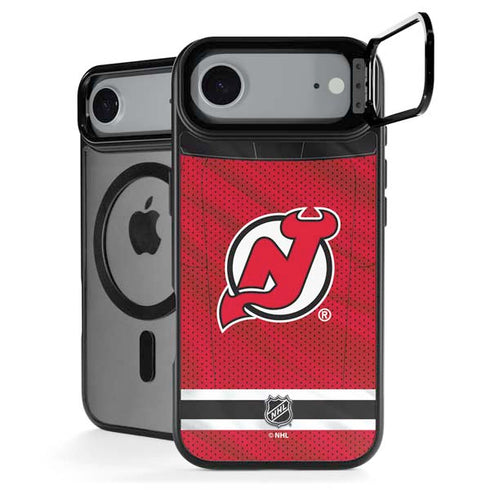 NHL New Jersey Devils Home Jersey iPhone 17 Air Kickstand Case