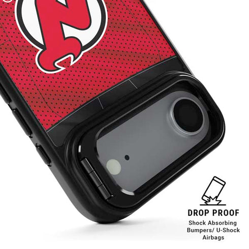 NHL New Jersey Devils Home Jersey iPhone 17 Air Kickstand Case