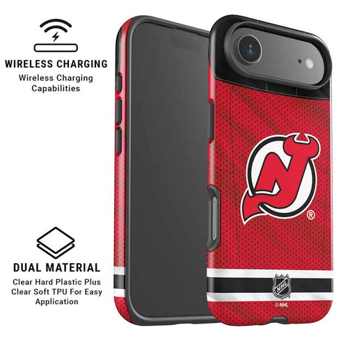 NHL New Jersey Devils Home Jersey iPhone 17 Air Magsafe Impact Case