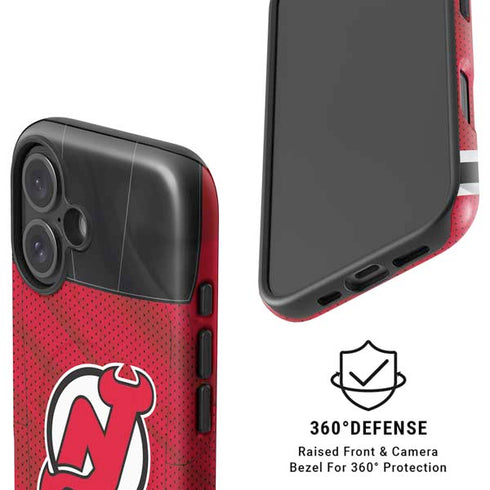 NHL New Jersey Devils Home Jersey iPhone 17 Magsafe Impact Case