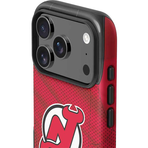 NHL New Jersey Devils Home Jersey iPhone 17 Pro Impact Case