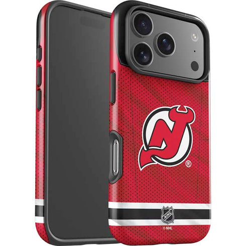 NHL New Jersey Devils Home Jersey iPhone 17 Pro Impact Case