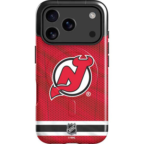 NHL New Jersey Devils Home Jersey iPhone 17 Pro Magsafe Impact Case