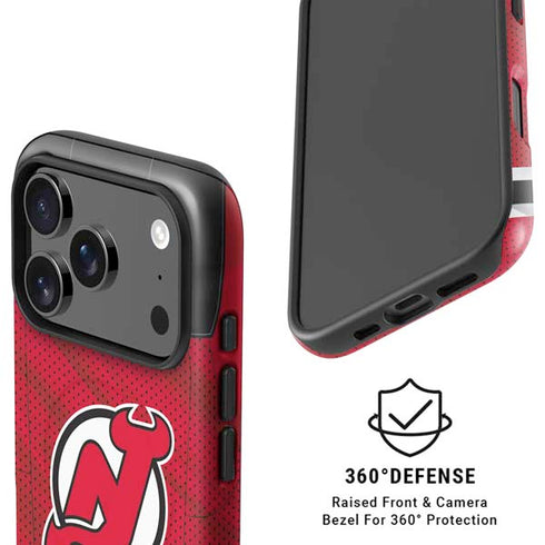 NHL New Jersey Devils Home Jersey iPhone 17 Pro Magsafe Impact Case