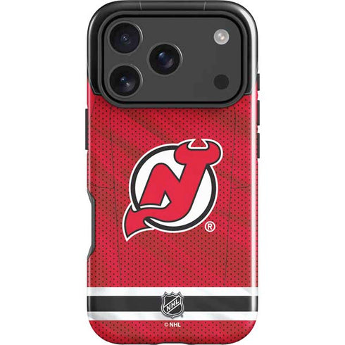 NHL New Jersey Devils Home Jersey iPhone 17 Pro Max Impact Case