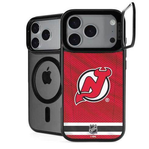 NHL New Jersey Devils Home Jersey iPhone 17 Pro Max Kickstand Case