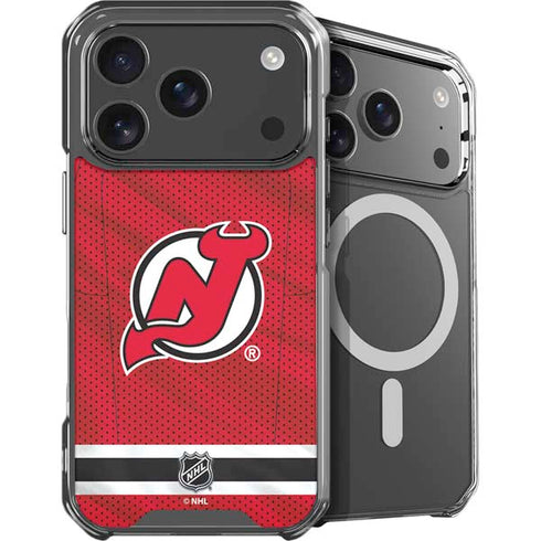 NHL New Jersey Devils Home Jersey iPhone 17 Pro Max MagSafe Case