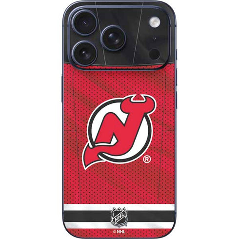 NHL New Jersey Devils Home Jersey iPhone 17 Pro Max Skin