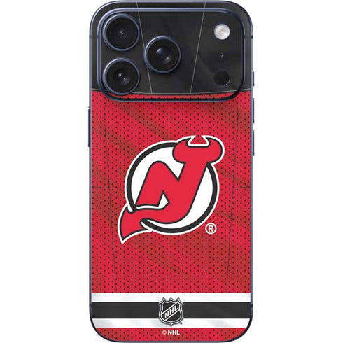 NHL New Jersey Devils Home Jersey iPhone 17 Pro Skin