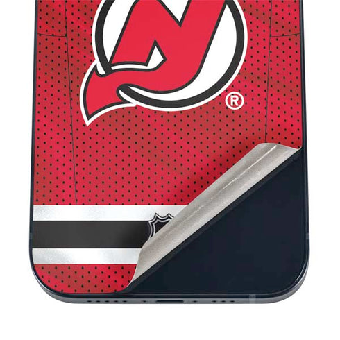 NHL New Jersey Devils Home Jersey iPhone 17 Pro Skin