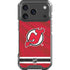 NHL New Jersey Devils Home Jersey iPhone 18 Pro Clear Case