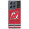 NHL New Jersey Devils Home Jersey Moto G 5G (2025) Clear Case