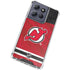 NHL New Jersey Devils Home Jersey Moto G Play 5G (2025) Clear Case