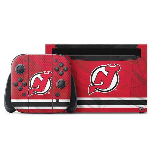 NHL New Jersey Devils Home Jersey Nintendo Skins