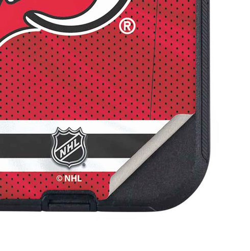 NHL New Jersey Devils Home Jersey Otterbox Defender iPhone Skin