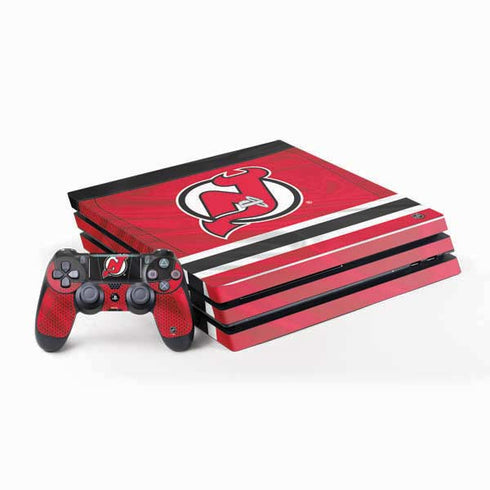 NHL New Jersey Devils Home Jersey PlayStation PS4 Skins