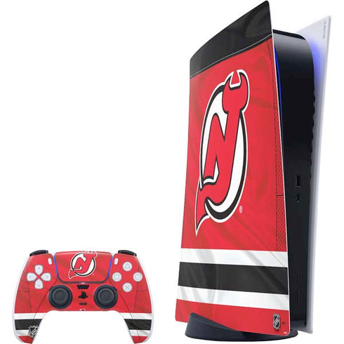 NHL New Jersey Devils Home Jersey PlayStation PS5 Skins