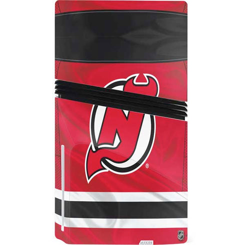 NHL New Jersey Devils Home Jersey PS5 Pro Disk Bundle Skin