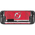 NHL New Jersey Devils Home Jersey Steam Deck Handheld Gaming Computer Skin
