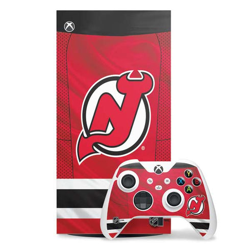 NHL New Jersey Devils Home Jersey Xbox Series X Skins