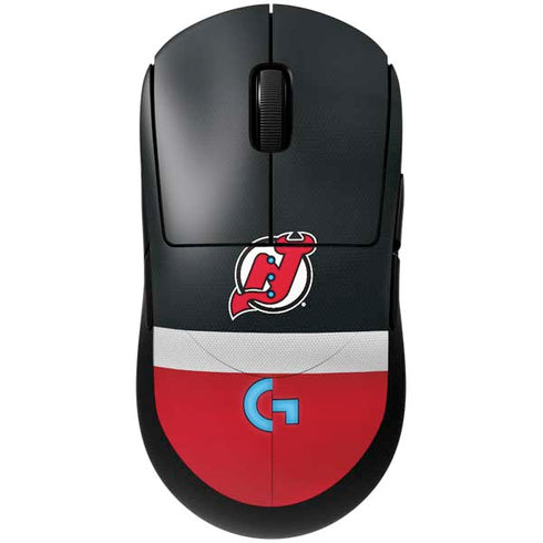 NHL New Jersey Devils Jersey G Pro Wireless Gaming Mouse Skin