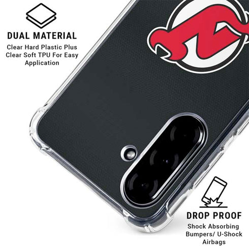 NHL New Jersey Devils Jersey Galaxy A36 5G Clear Case