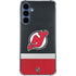 NHL New Jersey Devils Jersey Galaxy A55 5G Clear Case