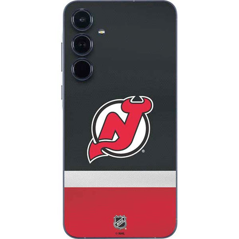 NHL New Jersey Devils Jersey Galaxy A55 5G Skin