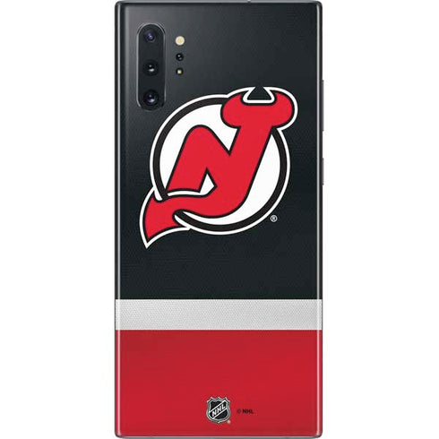 NHL New Jersey Devils Jersey Galaxy Note 10 Plus Skin