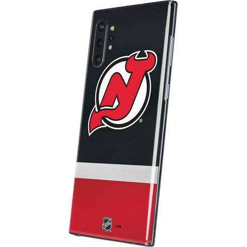 NHL New Jersey Devils Jersey Galaxy Note 10 Plus Skin