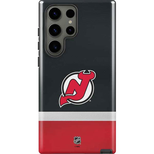 NHL New Jersey Devils Jersey Galaxy S23 Ultra Pro Case