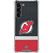 NHL New Jersey Devils Jersey Galaxy S24 FE Clear Case