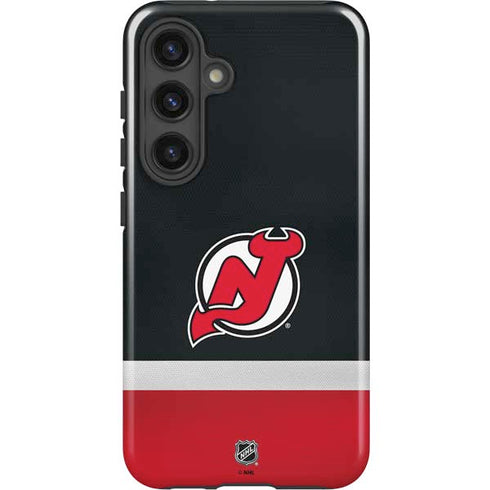 NHL New Jersey Devils Jersey Galaxy S25 Plus Impact Case